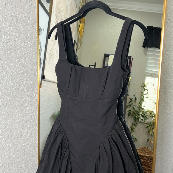 florianne black bow mini dress Sophia Bow Mini Dress - Black